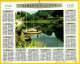 CALENDRIER ALMANACH DES  POSTES 1968  OBERTHUR PONT AVEN FEUILLETS DEPT 51 - Grand Format : 1961-70