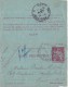 A27 - Entier Postal De France -  Carte Pneumatique 30c - Télégraphe Oblitéré -  Paris Rue De Vaugirard Et Paris XVII Eue - Pneumatische Post