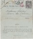 A27 - Entier Postal De France -  Carte Pneumatique Fermée Avec Taxe Réduite 30c - Télégraphe Oblitéré - 50c. Barré Noir - Neumáticos