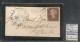 UK - VF And Rare VARIETY  1848 COVER - SG 7/8 - Specialised #BS29e - Plate 80 - MALFORMED LETTER J - VF COVER To HANTS - Covers & Documents