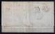 1857, CORREO MARÍTIMO, LA HABANA - PARIS, VIA INGLATERRA, MARCAS DE INTERCAMBIO FRANCO - BRITÁNICO - Voorfilatelie