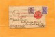 Argentina 1917 Wrapper Mailed To USA - Postwaardestukken