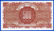 BILLET DU TRESOR 500 FRANCS MARIANNE 4 JUIN 1945 REPUBLIQUE FRANCAISE N° 75 L 729147  PLI VERTICAL - 1943-1945 Marianne