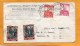Belgian Congo Leopoldville To San Juan PR 1941 Air Mail Cover Mailed - Briefe U. Dokumente