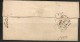 UK -  1833 ENTIRE COVER - EDINBURGH - Rare !! Cancel # 20 Intended Side Type ´8 OCLK AM´ And  # 6 Coded Type -w/ Letter - ...-1840 Precursori