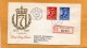 Norway 1957 Registered FDC Mailed To USA - FDC