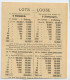 BILLET LOTERIE  SUISSE UNIVERSITE DE FRIBOURG  1892 - Billets De Loterie