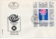 YUGOSLAVIA 1984 Winter Olympics Blocks On 2 FDCs With Belgrade Postmarks.  Michel Blocks 24-25 - FDC