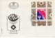 YUGOSLAVIA 1984 Winter Olympics Blocks On 2 FDCs With Belgrade Postmarks.  Michel Blocks 24-25 - FDC