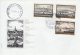 YUGOSLAVIA 1973 Old Engravings On 2  FDCs.  Michel  1499-504 - FDC