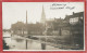 WERVICQ - WERVIK - Carte Photo Militaire Allemande - Foto - Versenktes Schiff - Péniche Coulée - Guerre 14/18 - Wervik