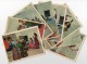 Sevillanas Los Anaya En Sacromonte Dance Flamenco Set Of 8 Vintage Original Postcard Cpa Ak (W3_3266) - Baile