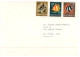 (345) Australlia - Cover - 1970's Fish And Stones + Queen FDC - Storia Postale