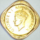 1942, BRITISH INDIA, UNCIRCULATED/BU - 1/2 ANNA BRASS COIN  *SEE PHOTOS* - Colonies