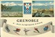 Xes Jeux Olympiques D'hiver Grenoble 1968 - Grenoble - Vues Générales Et Belledonne - Olympic Games