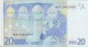 VF NOTA 20 EUROS DE PORTUGAL U001 G1  ASSINATURA W.D. UNC - 20 Euro