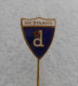 NK DINAMO ZAGREB Croatia Ex Yugoslavia Vintage Enamel Football Pin Fussball Foot Calcio Futbol Kroatien Croazia Croacia - Fútbol