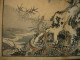 Delcampe - CHINA,JAPAN - OLD CARD, HAND-PAINTED, SIGNED, 30X22cm. - Asian Art