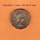GREAT BRITAIN    3  PENCE  1962  (KM # 900) - F. 3 Pence