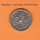 GREAT BRITAIN    5  NEW PENCE  1979  (KM # 911) - 5 Pence & 5 New Pence