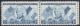 United States,  3 Pairs 1952, Sc # 1010,1015,1016, Mi # 629,634,635, MNH - Unused Stamps