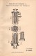 Original Patentschrift - Franz Mattick In Pulsnitz I.S. , 1897 , Kühlapparat , Eismaschine , Eis , Klimaanlage !!! - Pulsnitz