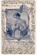 Woman Marriage Ring Trial Art Nouveau Artist Drawn Carte Postale Ca1900 Vintage Original Postcard Cpa Ak (W3_3428) - Noces