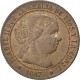 Monnaie, Espagne, Isabel II, 1/2 Centimo, 1867, Barcelone, SUP, Cuivre, KM:632.1 - First Minting