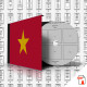 VIETNAM STAMP ALBUM PAGES 1946-2011 (510 Pages) - Engels