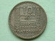 1933 - 10 Francs / KM 878 ( Uncleaned - For Grade, Please See Photo ) ! - Sonstige & Ohne Zuordnung