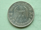 1934 D - 5 ReichsMark / KM 83 ( Uncleaned - For Grade, Please See Photo ) ! - 5 Reichsmark