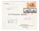 1954/55 Mi# 295 + 313 Auf Luftpost R-Brief Aus Amman Nach Ankara - Durchgangs Und AK.-Stempel - Jordanie