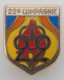 ECU POMPIERS - 22° Compagnie De La Brigade Des Sapeurs Pompiers De Paris - Pompieri