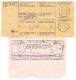 1950 Mi#20+30 In Waag.Paar Auf Paketkarte Ab "Hollandia28.7.61" Nach MERAUKE Mit AK-Stempel - Netherlands New Guinea