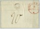 E.o. BRIEFOMSLAG Uit 1831 Van AMSTERDAM FRANCO Naar DORDRECHT K.29 + K.33  (8400) - ...-1852 Voorlopers
