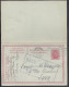 BELGIQUE - 1920 -   CARTE ENTIER POSTAL AVEC LA REPONSE PAYEE, DE VILVORDE POUR LYON - - Tarjetas 1909-1934