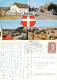 Blokhus, Denmark Postcard Posted 1984 Stamp - Danimarca