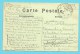 Kaart  Van "C.I. A Eu" (Camp D´instruction) Met Stempel Postes Militaires Belgique 5 Op 15/10/1917 - Marques D'armées