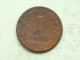 1881 - 1 Cent / KM 107 ( Uncleaned Coin - For Grade, Please See Photo ) !! - 1849-1890 : Willem III