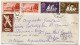 ST PIERRE ET MIQUELON FRANCE LIBRE LETTRE RECOMMANDEE DEPART ST PIERRE ET MIQUELON 31-8-1948 POUR LE GABON - Storia Postale