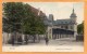 Giessen Lindenplatz Mit Marktlauben 1905 Postcard - Giessen