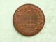 1884 - 1 Cent / KM 107 ( Uncleaned Coin - For Grade, Please See Photo ) !! - 1849-1890 : Willem III