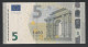 EURO - 2013 - BANCONOTA DA 5 EURO FIRMA DRAGHI  SERIE SC (S006I4) - NON CIRCOLATA (FDS-UNC) - OTTIME CONDIZIONI. - 5 Euro