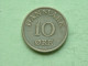 1953 NS - 10 Ore / KM 841.1 ( Uncleaned Coin - For Grade, Please See Photo ) !! - Danimarca