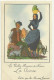 Theme Illustrateur Jean Droit Les Vielles Provinces Lorraine Corse Bretagne Gascogne Lot 4 Cartes Pub Farines Jammet - Droit