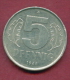 F2470 / - 5 Pfening 1968 (A) - DDR , Germany Deutschland Allemagne Germania - Coins Munzen Monnaies Monete - 5 Pfennig