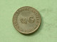 1965 - 1/4 G - KM 4 ( Uncleaned - For Grade, Please See Photo ) ! - Netherlands Antilles