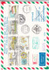 Nations Unies - Drapeaux - Armoiries - Carte Du Monde - Hongrie - Lettre Recommandée De 1980 ° - Vol Spécial - Lettres & Documents