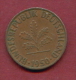 F2495 / - 1 Pfening 1950 ( D ) - FRG , Germany Deutschland Allemagne Germania - Coins Munzen Monnaies Monete - 1 Pfennig
