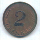 F2502 / - 2 Pfening 1977 ( J ) - FRG , Germany Deutschland Allemagne Germania - Coins Munzen Monnaies Monete - 2 Pfennig